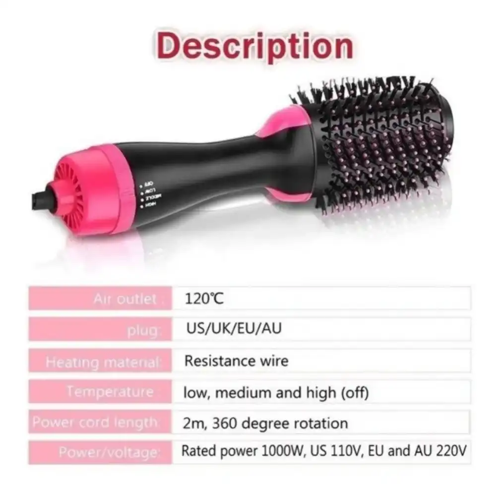 Cepillo De Aire Caliente Para Cabello 4 En 1-1
