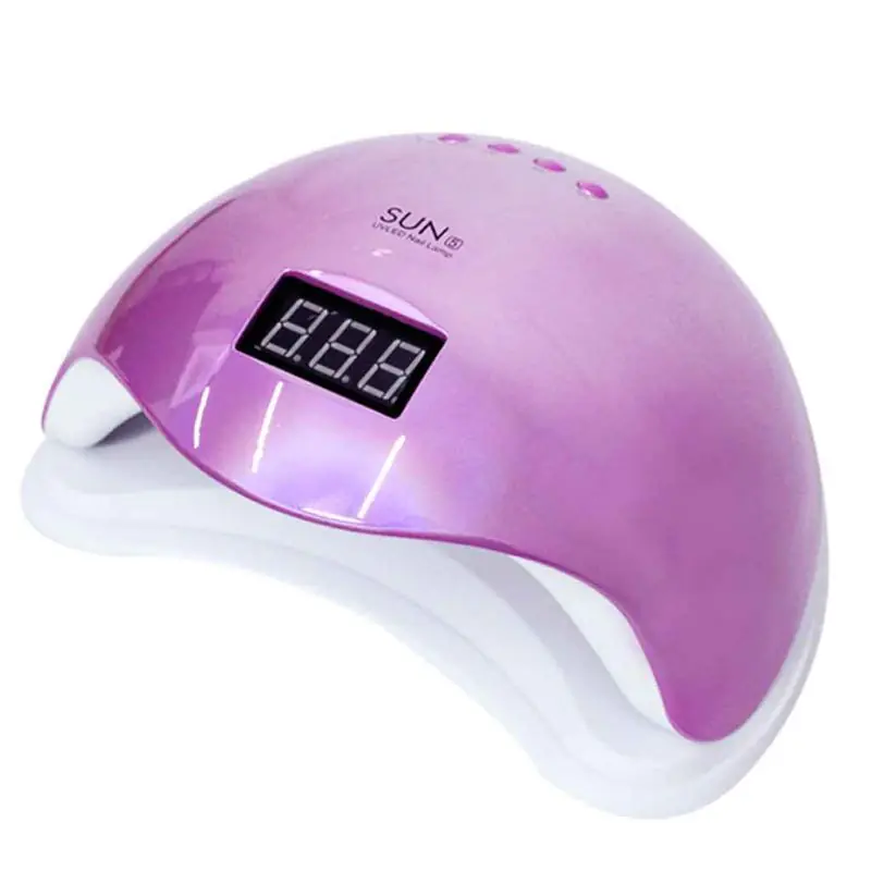Lámpara De Uñas Sun 5 Tornasol Rosa 48w