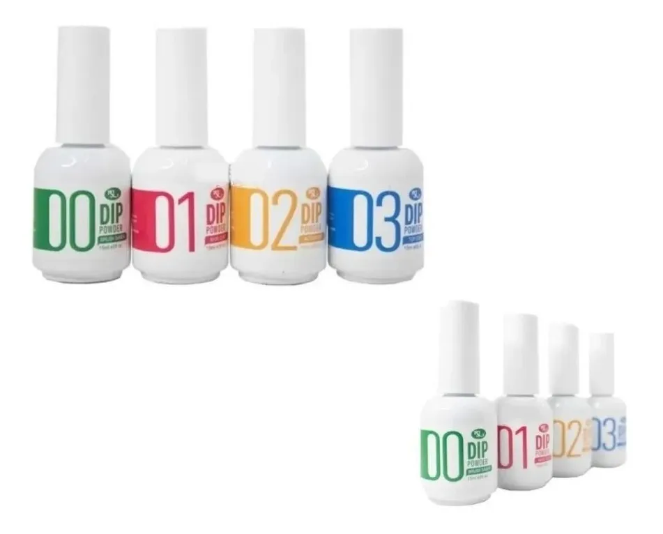 Sistema Dipping Base, Activador, Top, Brush Saver